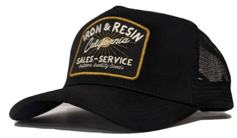Sales & Service Hat - Iron & Resin Garage Denver