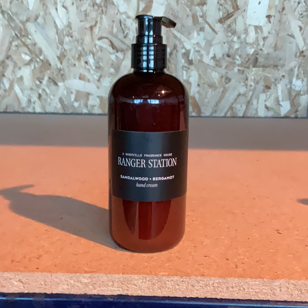 12oz Hand Cream — Sandalwood + Bergamot - Iron & Resin Garage Denver