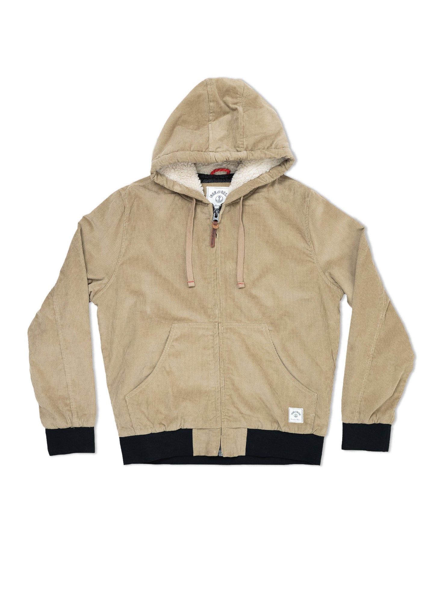 Corduroy Bunker Hoodie - Iron & Resin Garage Denver