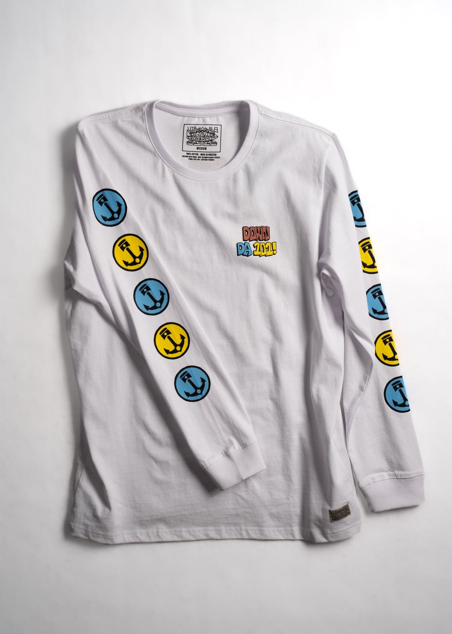 DJ X INR: Breakers Long Sleeve Tee - Iron & Resin Garage Denver
