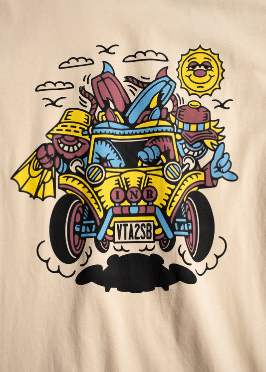 DJ X INR: Quiver Tee - Iron & Resin Garage Denver