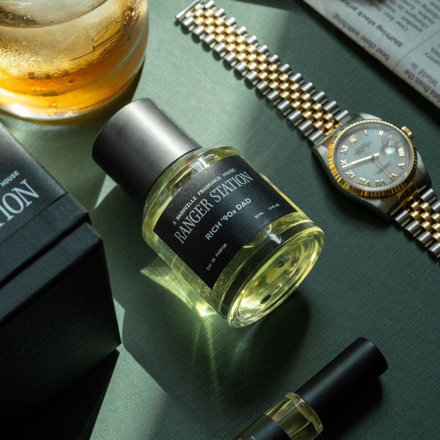 10ml Quickdraw Perfume — Rich 90's Dad - Iron & Resin Garage Denver