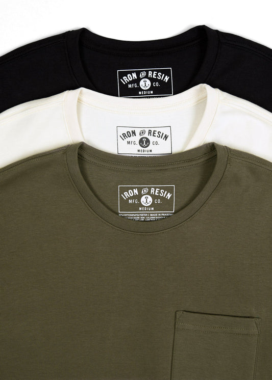 Logan Pocket Tee - Iron & Resin Garage Denver