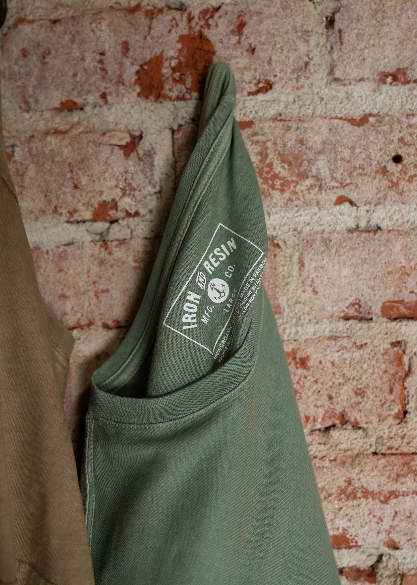 Faded Pocket Tee - Iron & Resin Garage Denver