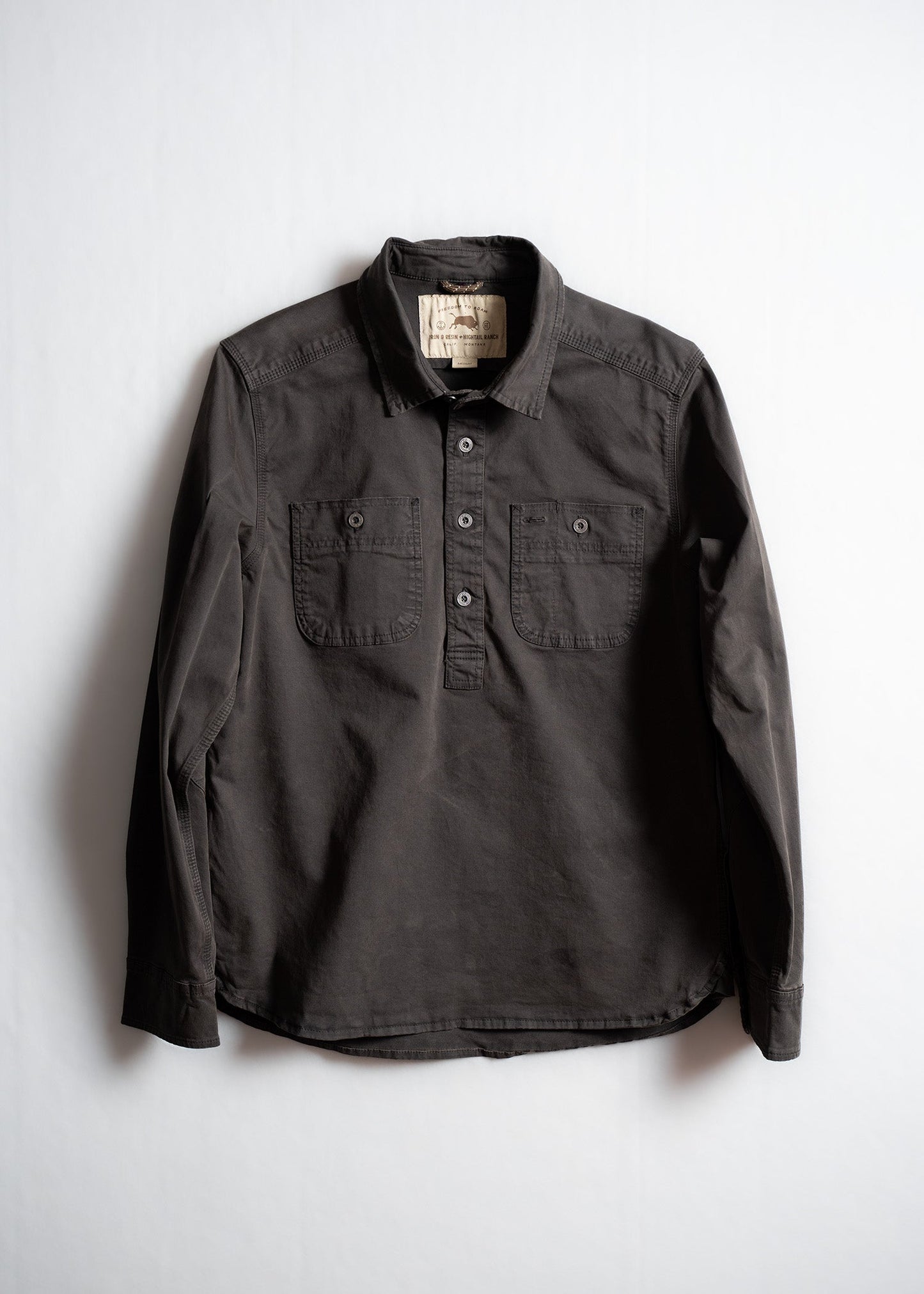 Hightail X INR: Popover Shirt - Iron & Resin Garage Denver