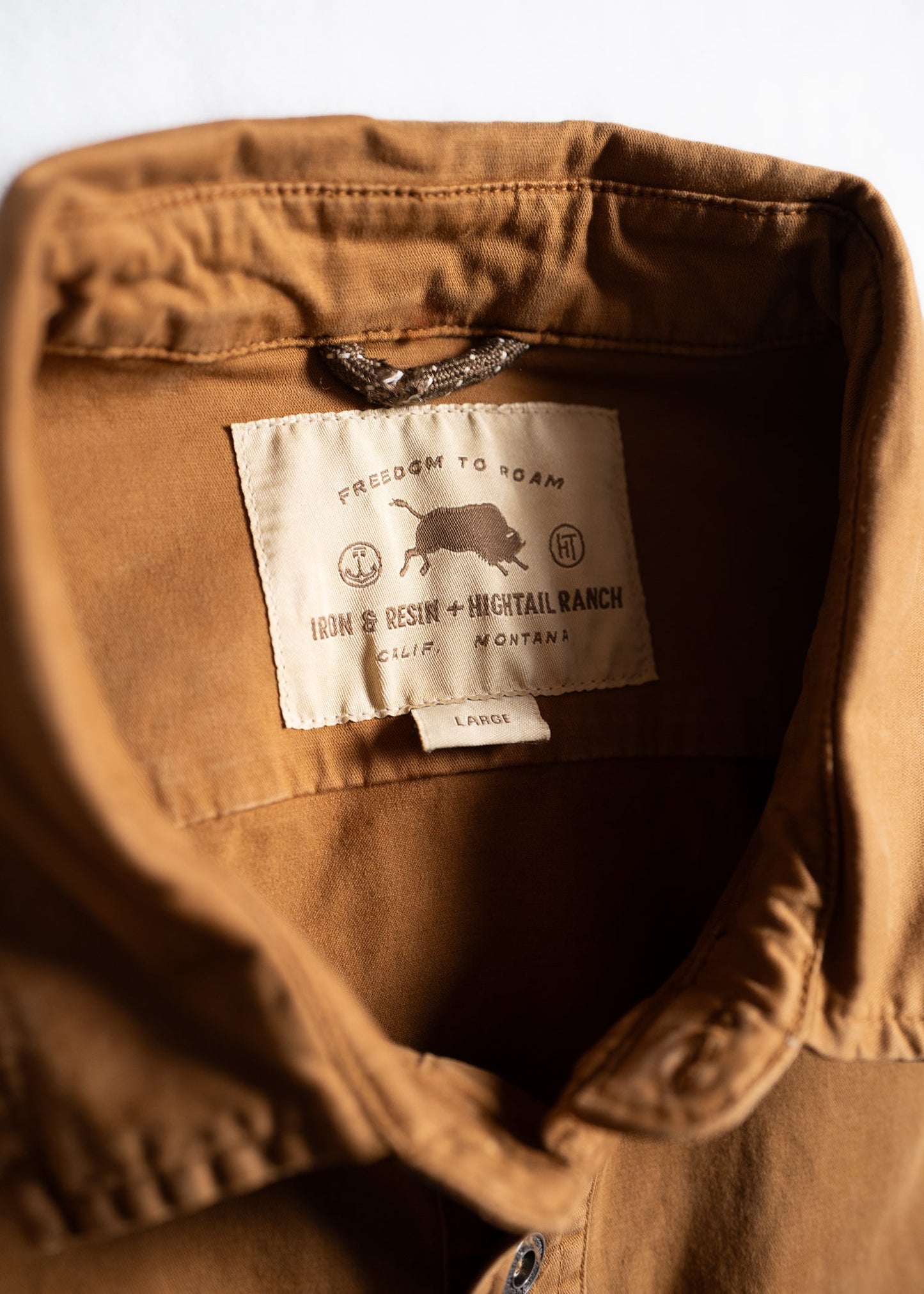Hightail X INR: Popover Shirt - Iron & Resin Garage Denver