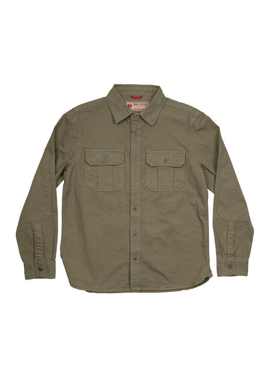 Herringbone Landmark Shirt - Iron & Resin Garage Denver