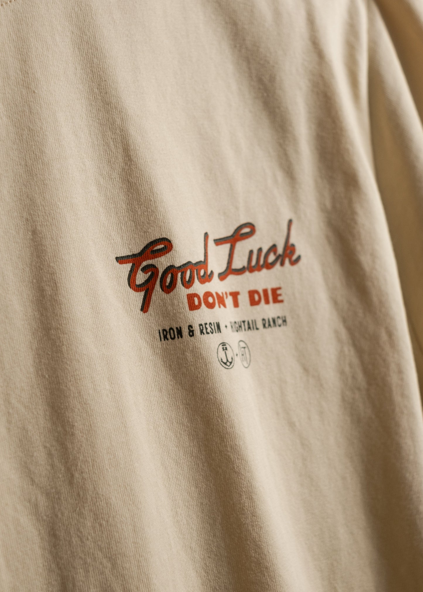 Hightail X INR: Don't Die Tee - Iron & Resin Garage Denver
