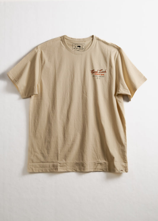 Hightail X INR: Don't Die Tee - Iron & Resin Garage Denver