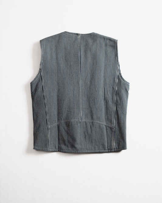 Highland Vest - Hickory Stripe - Iron & Resin Garage Denver