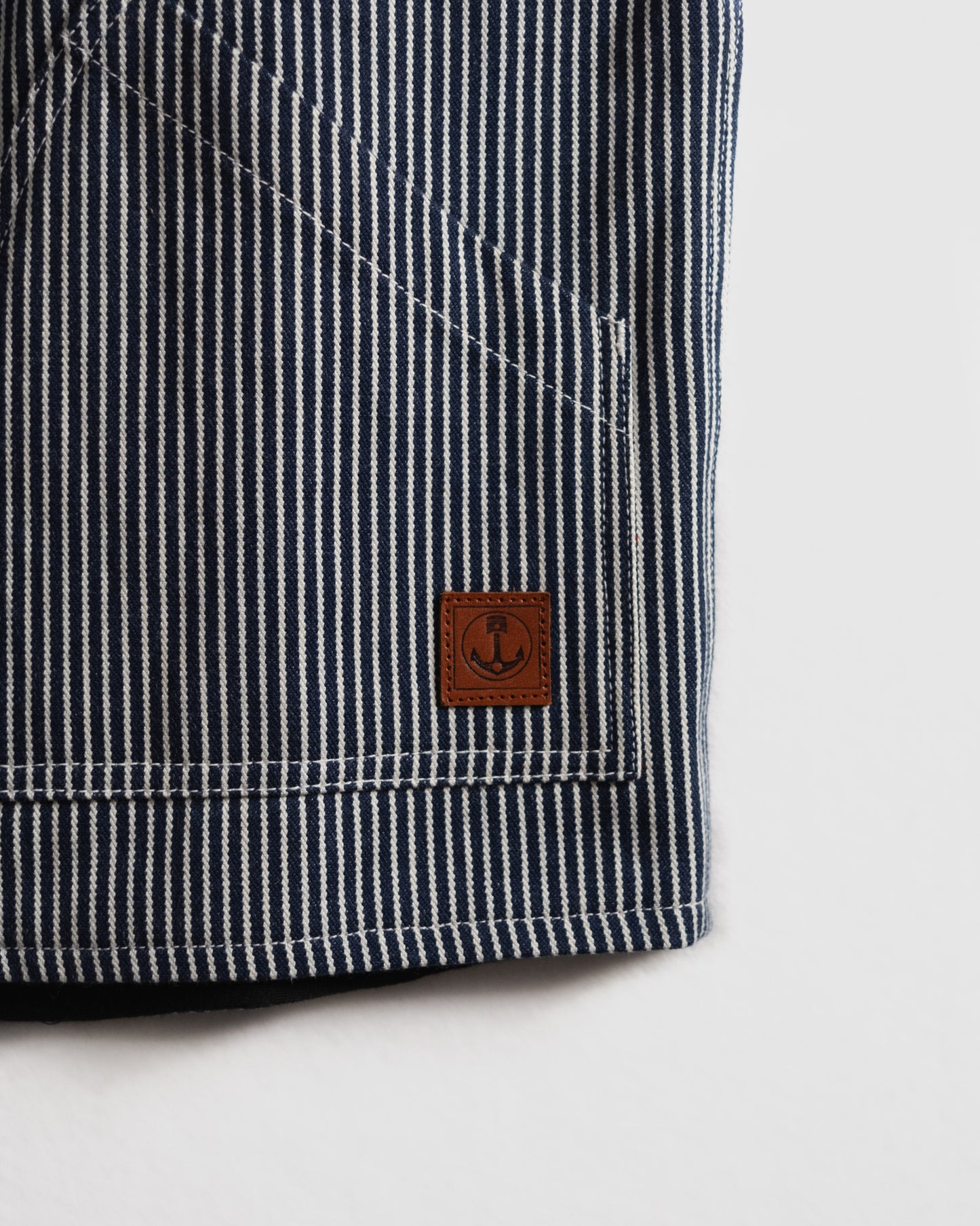 Highland Vest - Hickory Stripe - Iron & Resin Garage Denver