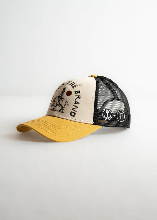 Hightail x INR: Ride For The Brand Hat - Iron & Resin Garage Denver