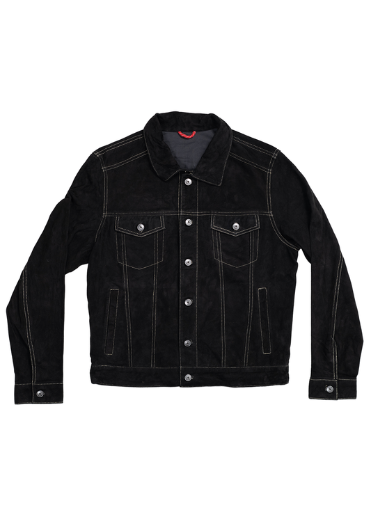 Highwayman Goat Suede Jacket - Iron & Resin Garage Denver