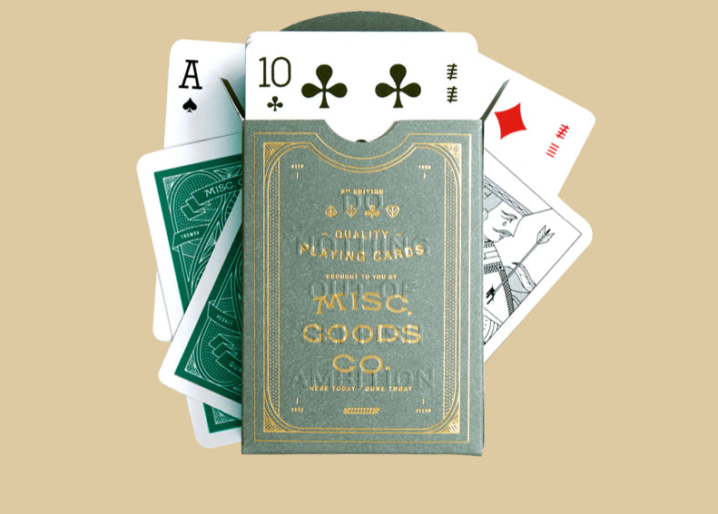 Playing Cards — Cacti - Iron & Resin Garage Denver