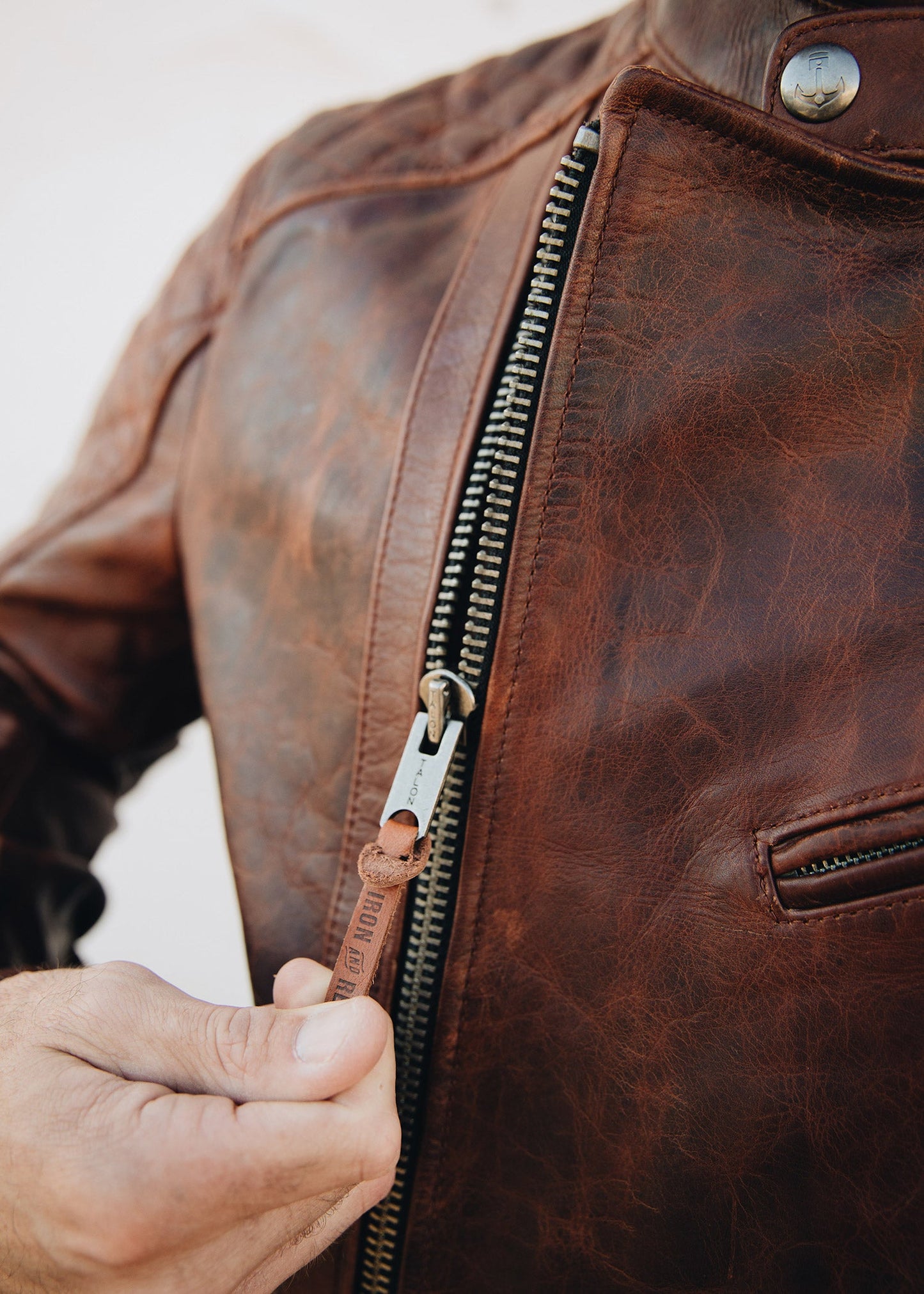 Truckston Moto Jacket - Iron & Resin Garage Denver