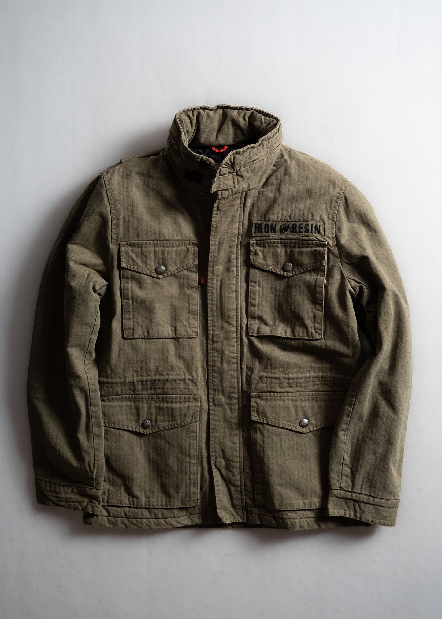Herringbone M65 Jacket - Iron & Resin Garage Denver