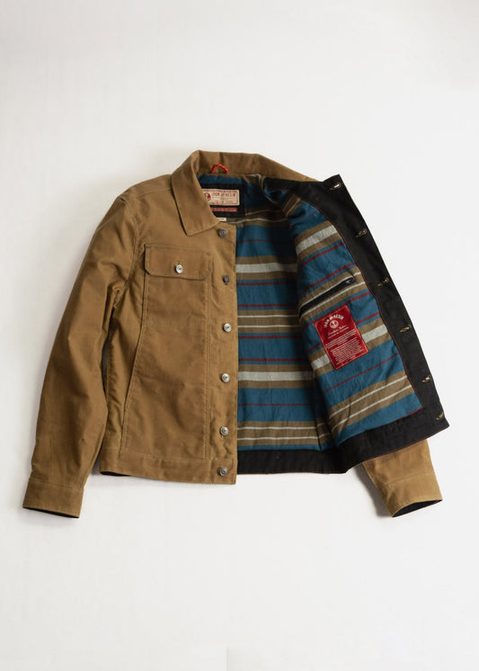 Waxed Canvas Mechanic Jacket - Iron & Resin Garage Denver