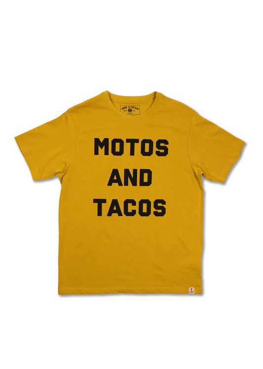 Moto and Tacos Tee - Iron & Resin Garage Denver