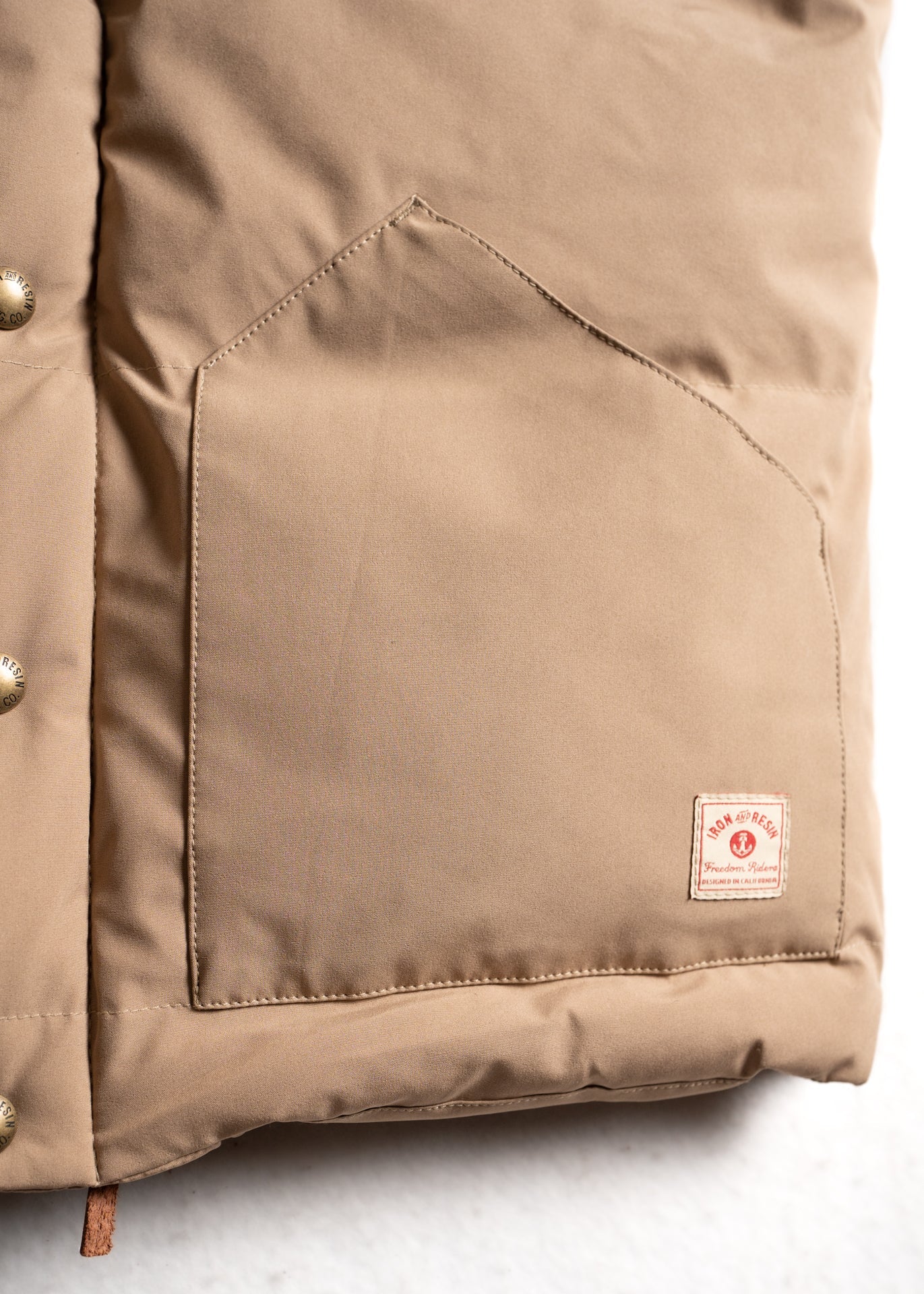 Palisades Vest - Iron & Resin Garage Denver