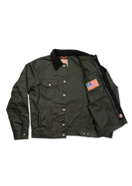 Racing Green Rambler Jacket - Iron & Resin Garage Denver