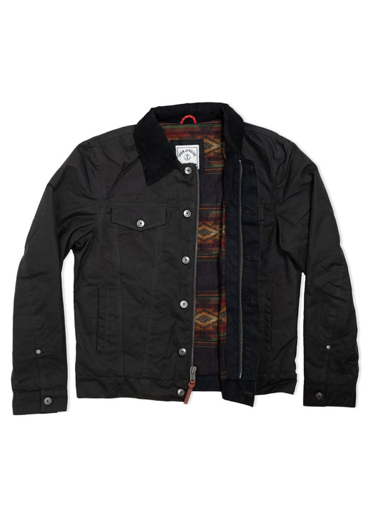 Scout Jacket - Halley Stevensons Waxed Canvas - Iron & Resin Garage Denver