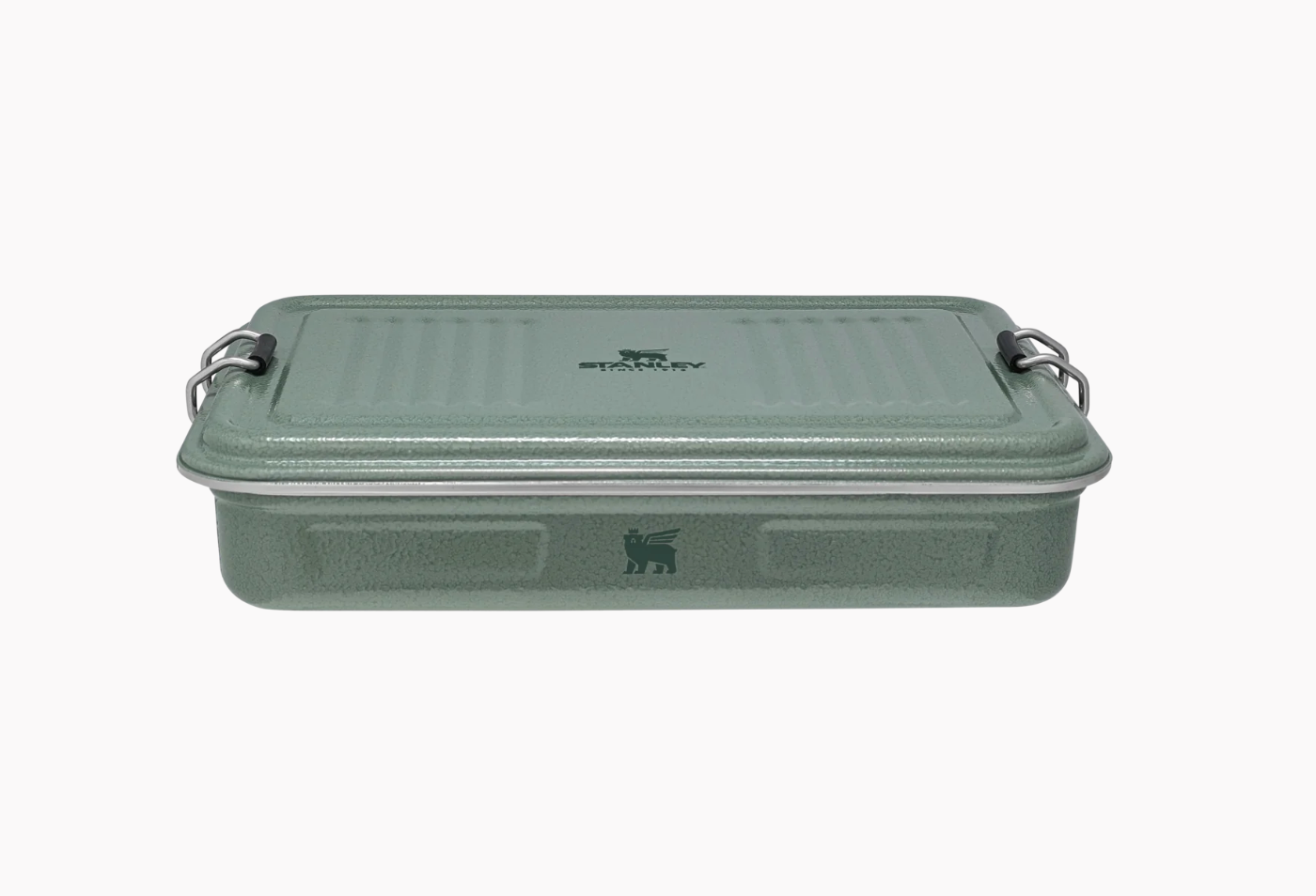 The Legendary Useful Box - Hammertone Green - Iron & Resin Garage Denver