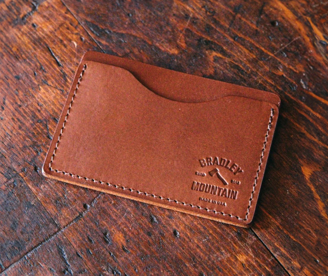 Card Wallet - Brown - Iron & Resin Garage Denver