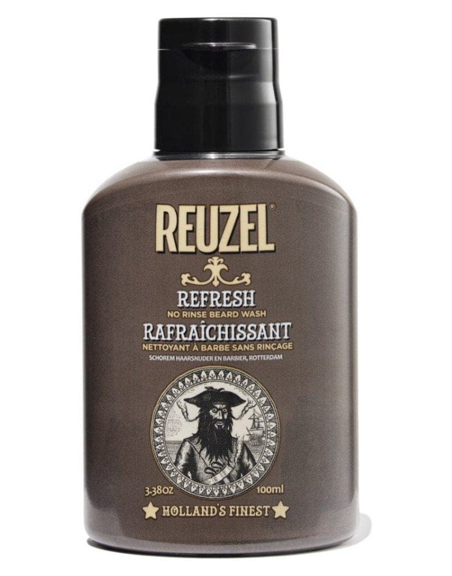 Travel Size Refresh — No Rinse Beard Wash 3.38oz - Iron & Resin Garage Denver