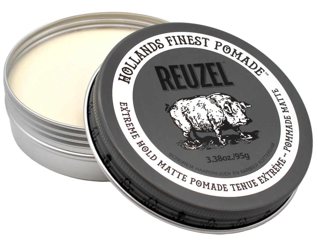 Extreme Hold Matte Pomade 3.38oz - Iron & Resin Garage Denver