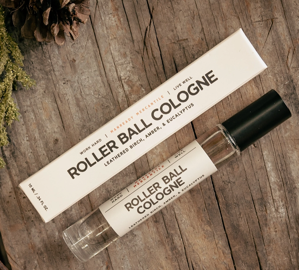 Manready Rollerball Cologne "White" - Iron & Resin Garage Denver