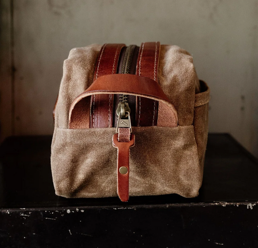Bradley Mountain DOPP Bag "Bush Brown" - Iron & Resin Garage Denver