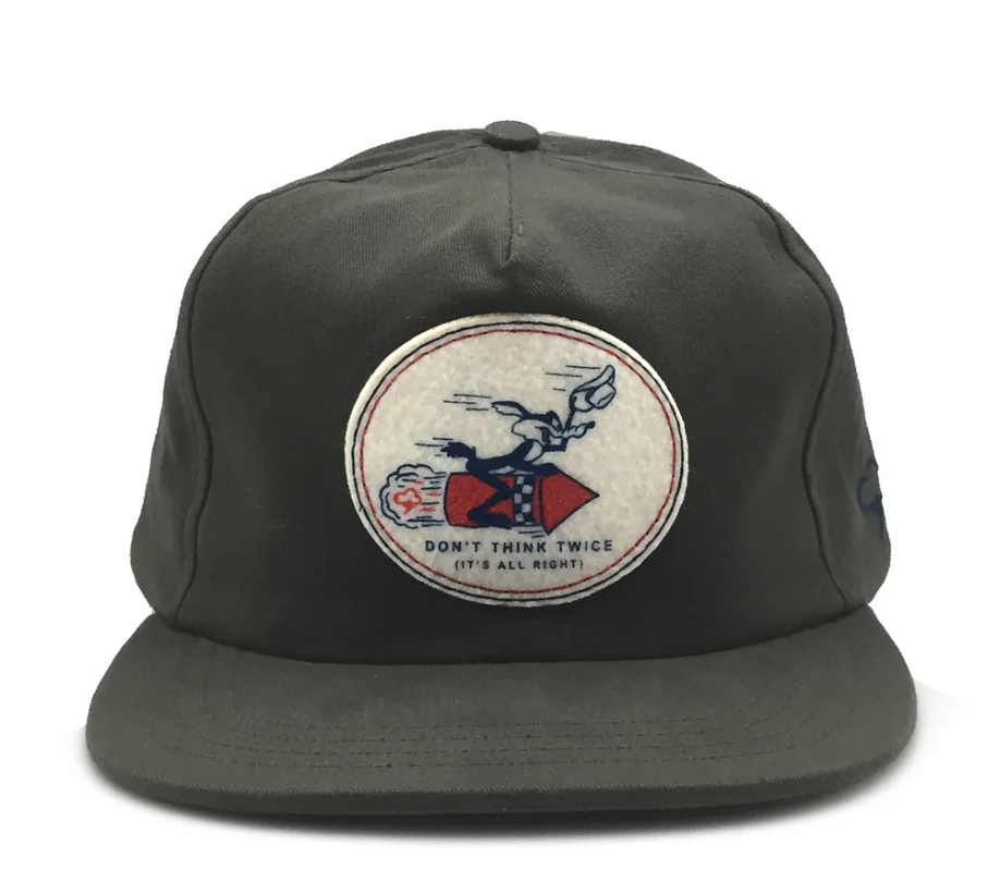 Ampal Creative Group "Don't Think" Strapback Olive - Iron & Resin Garage Denver