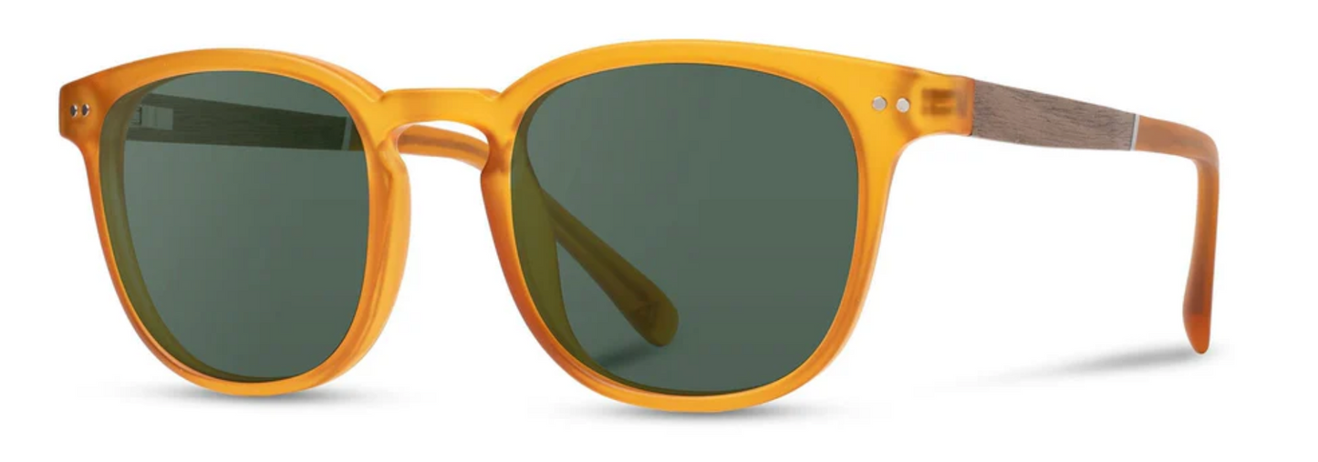 Camp Eyewear Topo "Matte Orange" - Iron & Resin Garage Denver