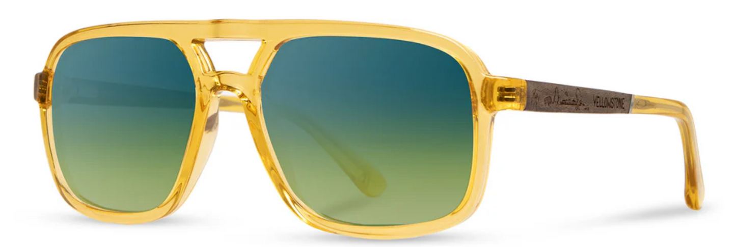 Camp Eyewear Glacier "Yellowstone Edition" - Iron & Resin Garage Denver