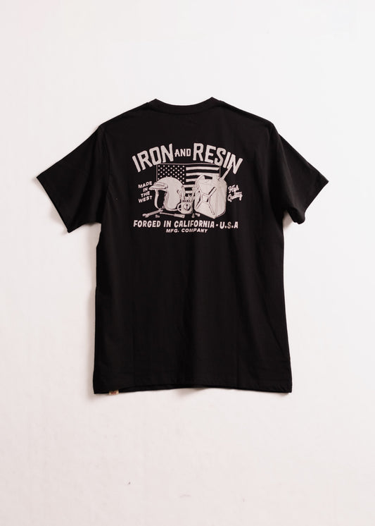 Shop Bench Tee - Iron & Resin Garage Denver