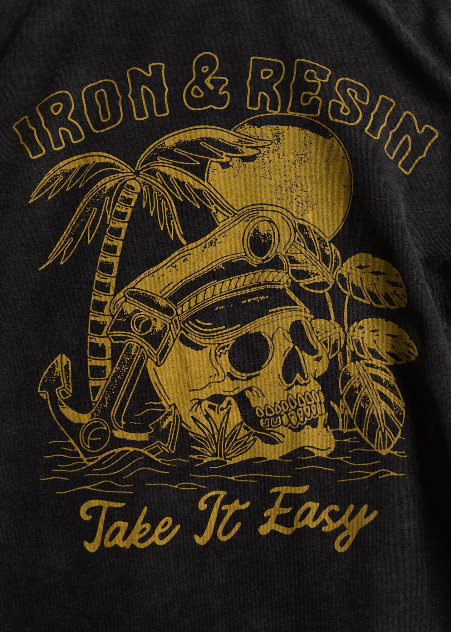 Take It Easy Pocket Tee - Iron & Resin Garage Denver
