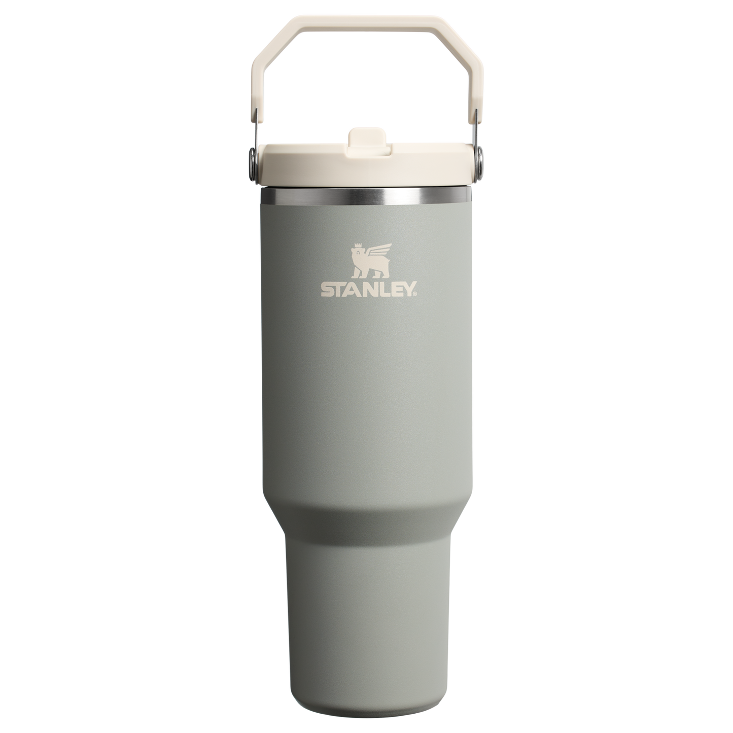 The IceFlow Flip Straw Tumbler 40oz - Iron & Resin Garage Denver