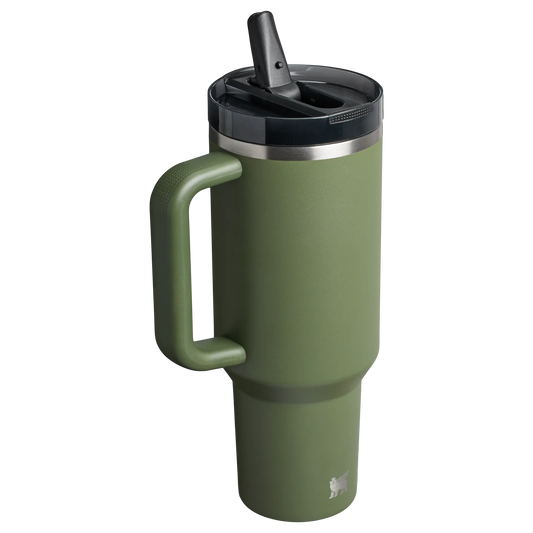 The Flip Straw Quencher Protour Tumbler 40 oz. - Iron & Resin Garage Denver