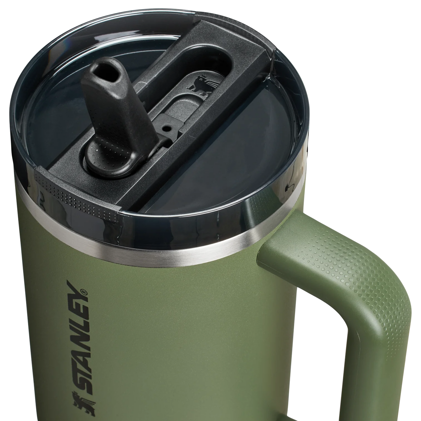 The Flip Straw Quencher Protour Tumbler 40 oz. - Iron & Resin Garage Denver