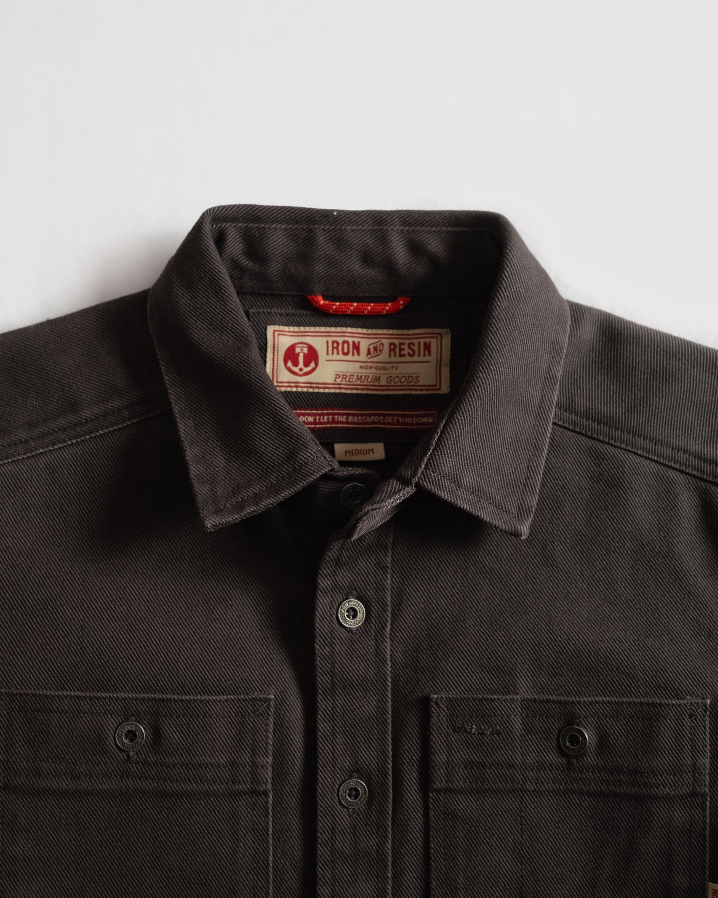 Workshop Heavy Twill Shirt - Iron & Resin Garage Denver