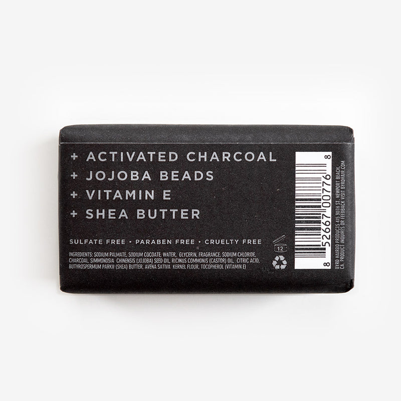 Activated Charcoal Exfoliating Bar Soap - Iron & Resin Garage Denver