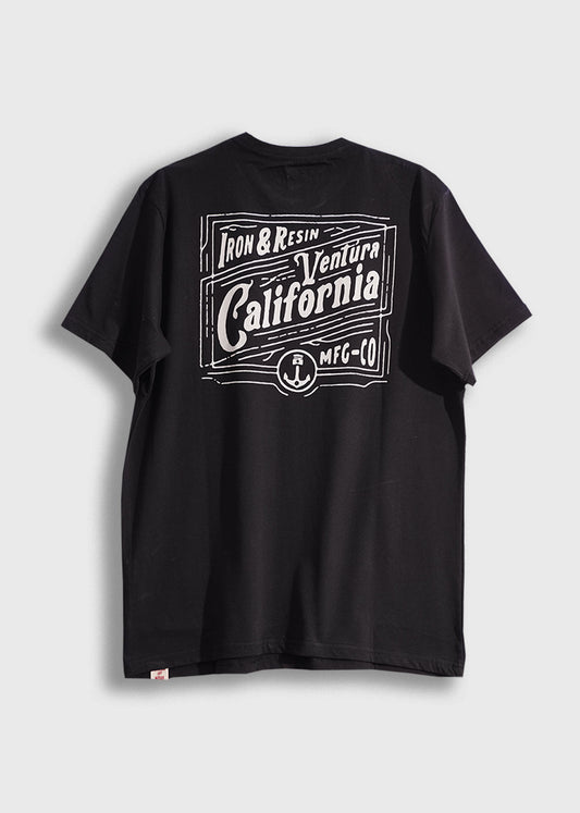 Vintage Sign Tee - Iron & Resin Garage Denver