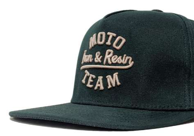 Moto Team Hat - Iron & Resin Garage Denver