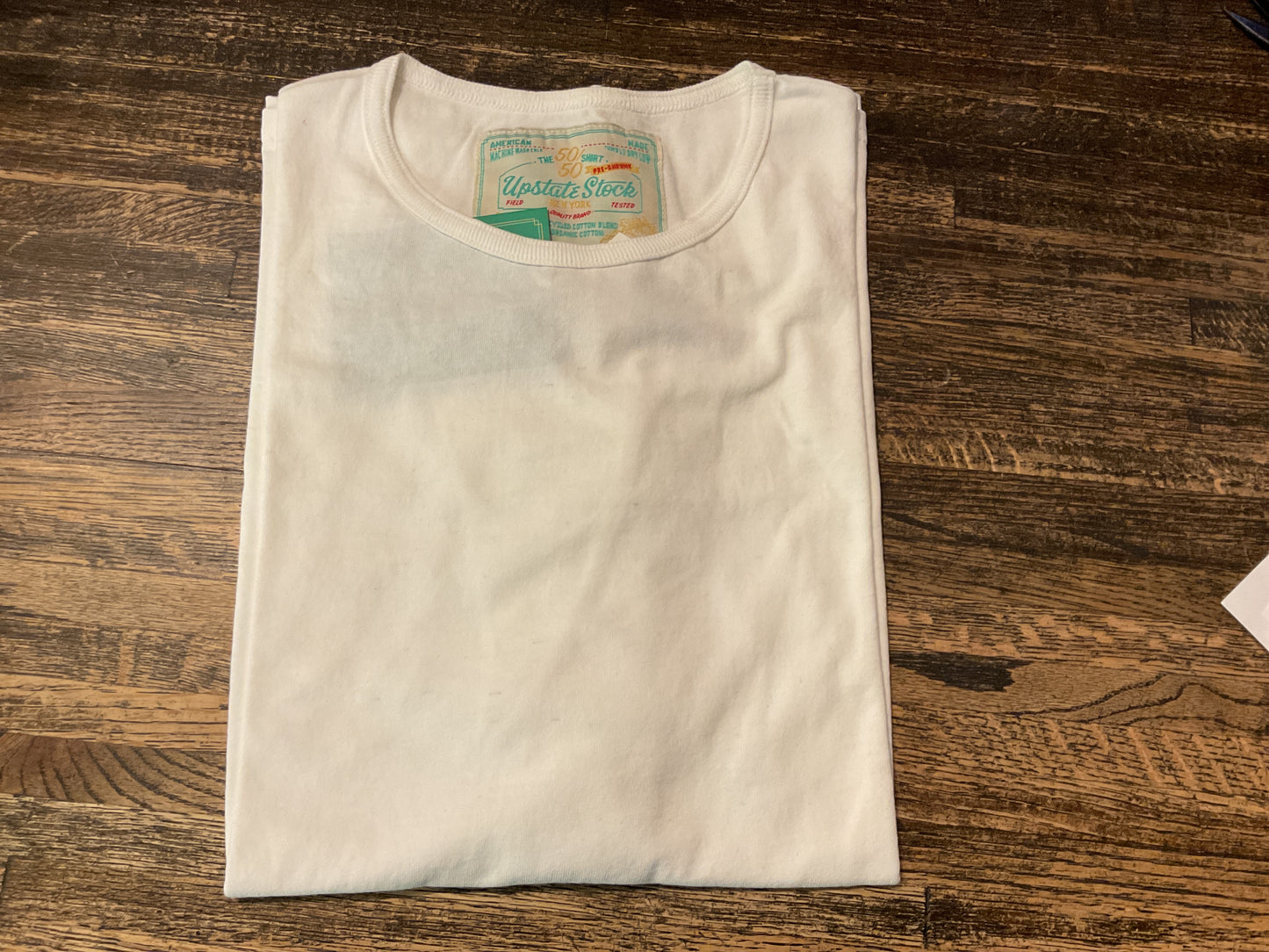 Upstate Stock 50/50 Upcycled Cotton Shirt - Iron & Resin Garage Denver