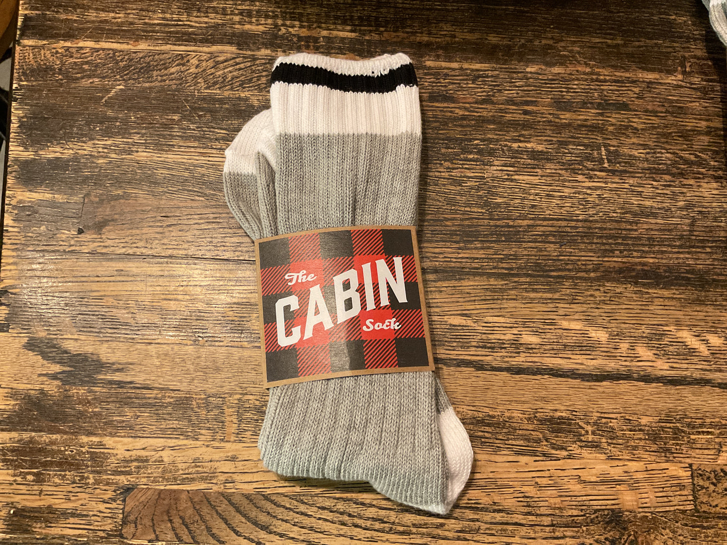 Upstate Stock Cabin Sock - Iron & Resin Garage Denver