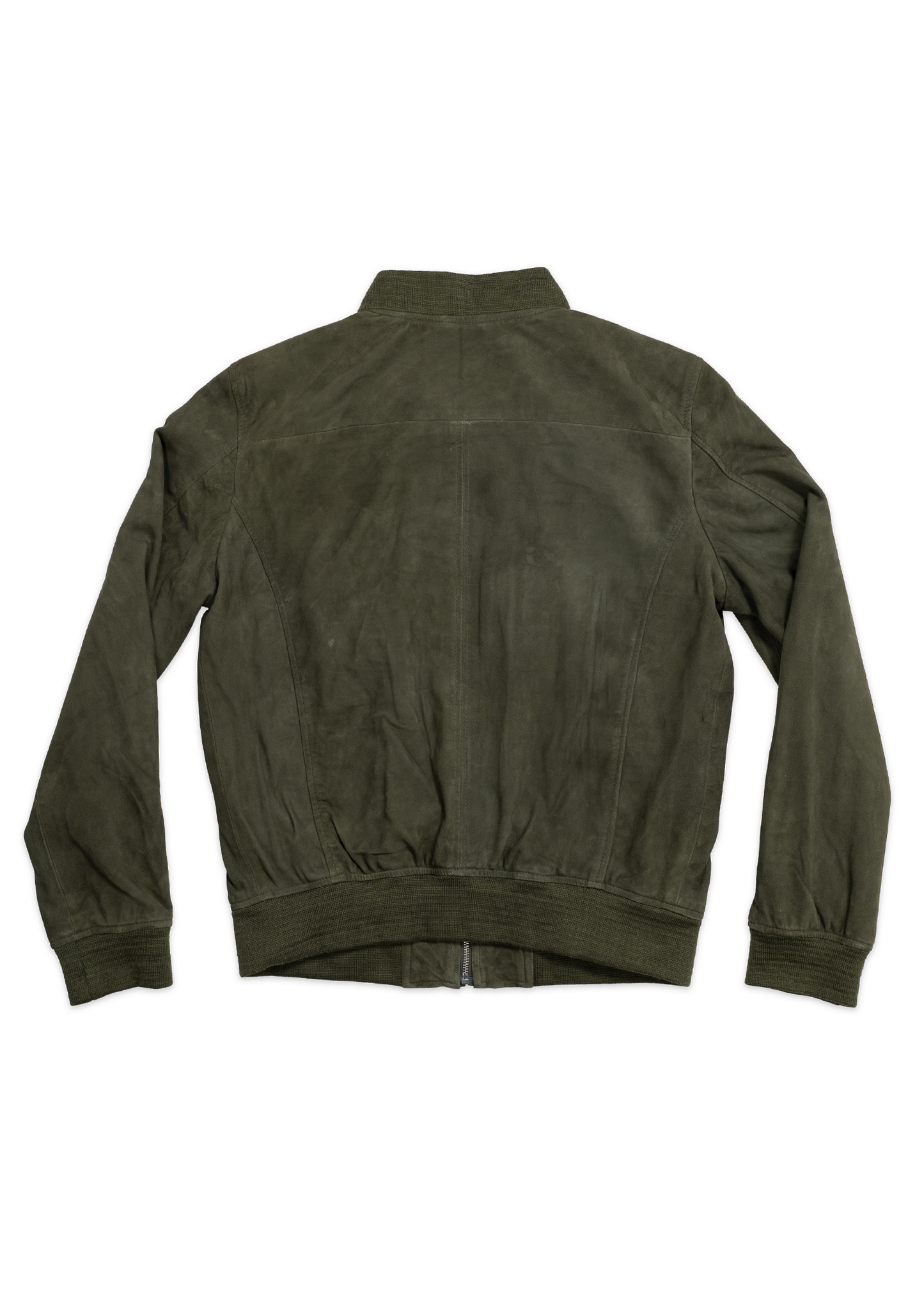 Goat Suede Bomber Jacket