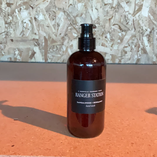 12oz Hand Wash — Sandalwood + Bergamot