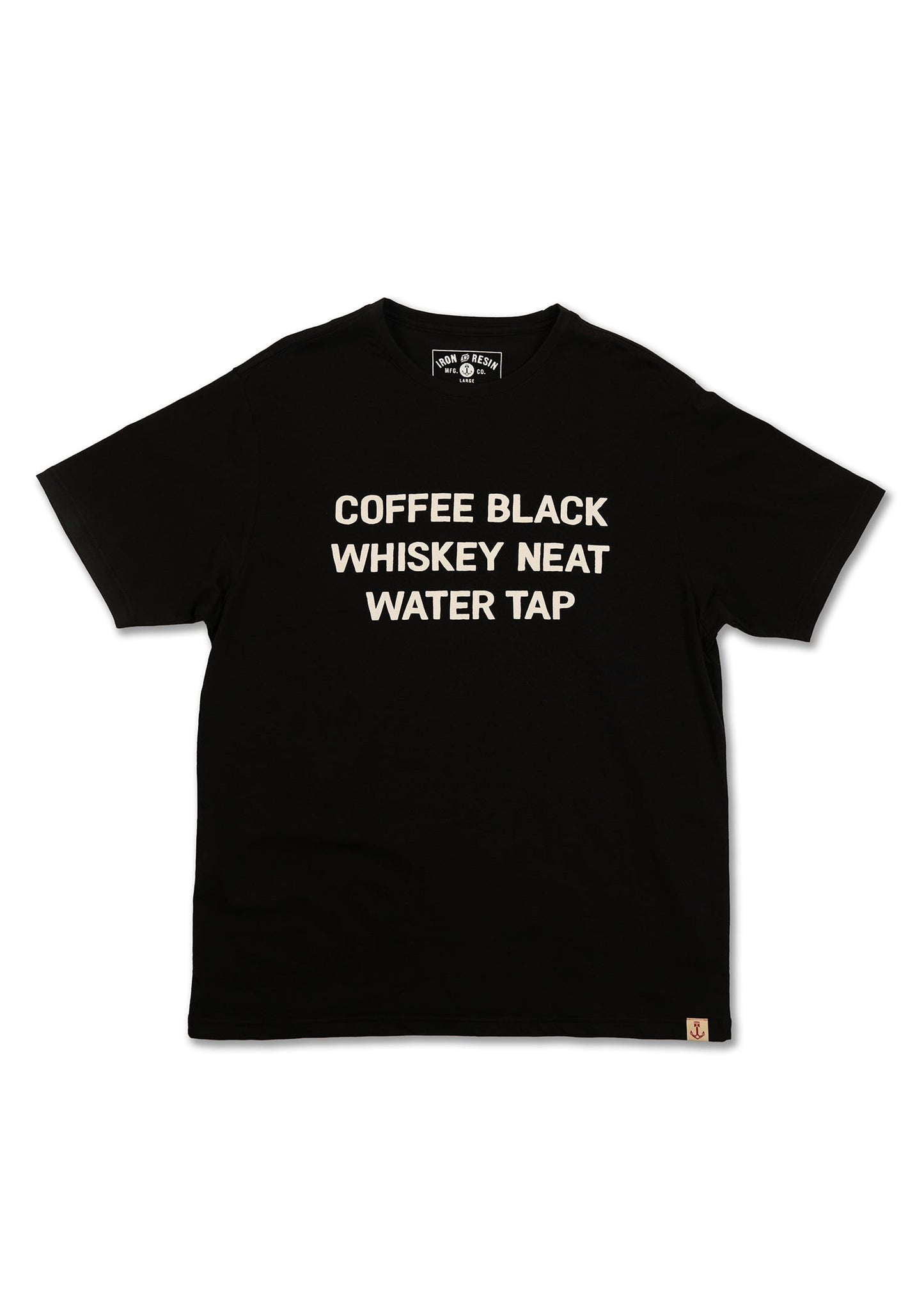 Coffee Whiskey Water Tee