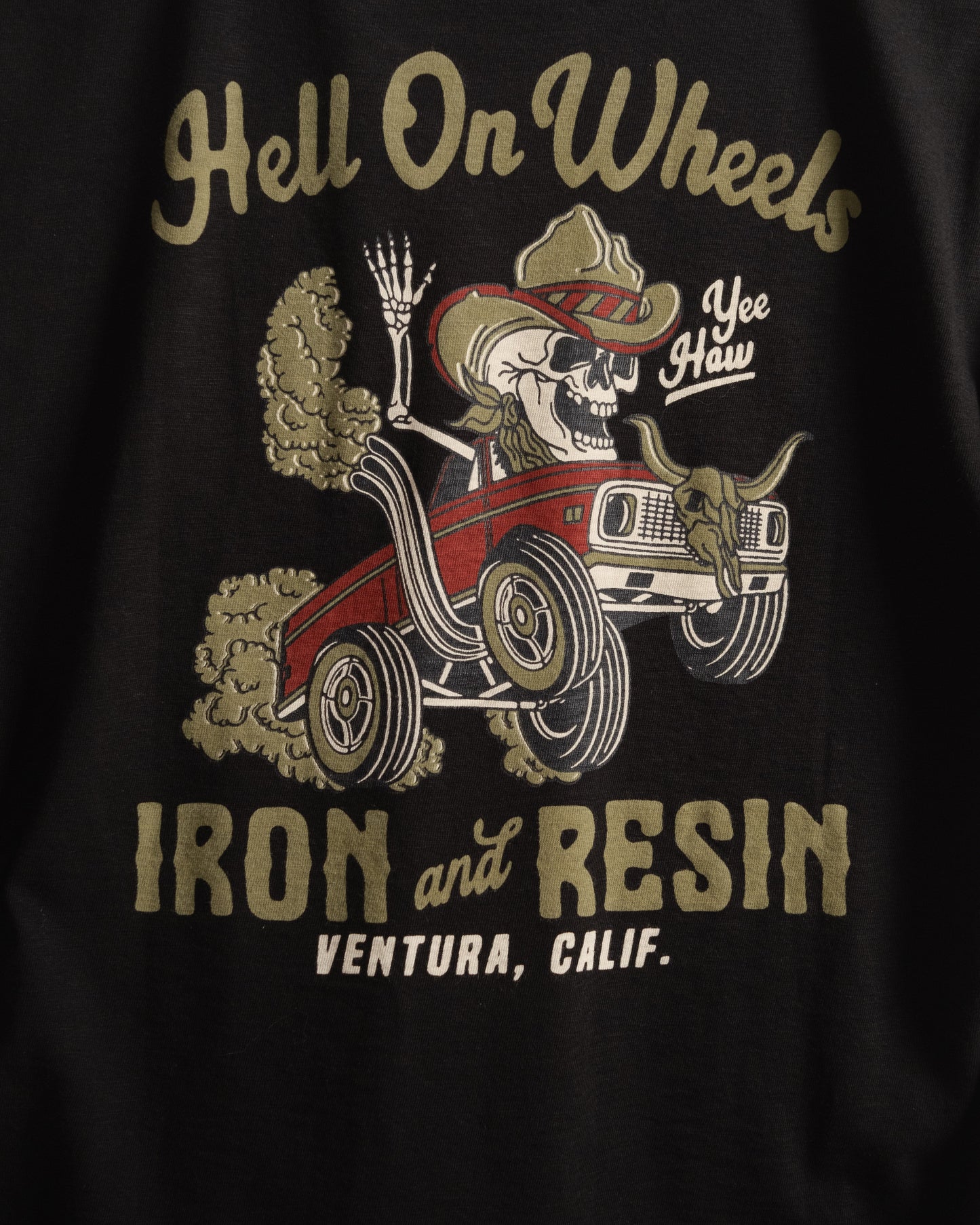 Hell On Wheels Pocket Tee