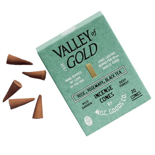 Valley of Gold Incense Cones